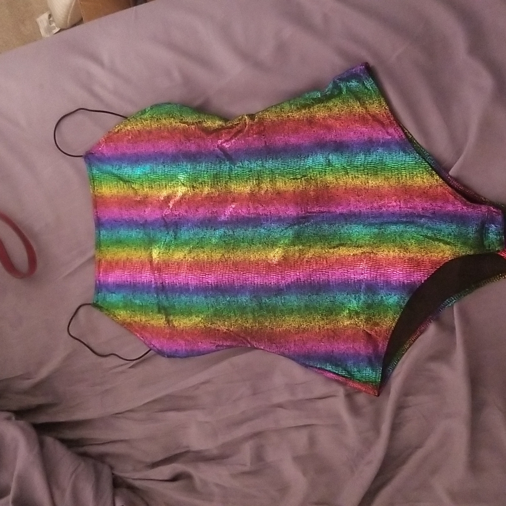Rainbow bodysuit